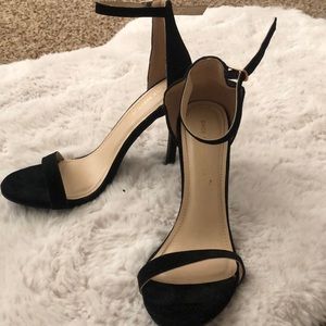 Black heels